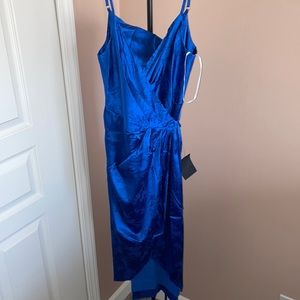 Royal blue dress